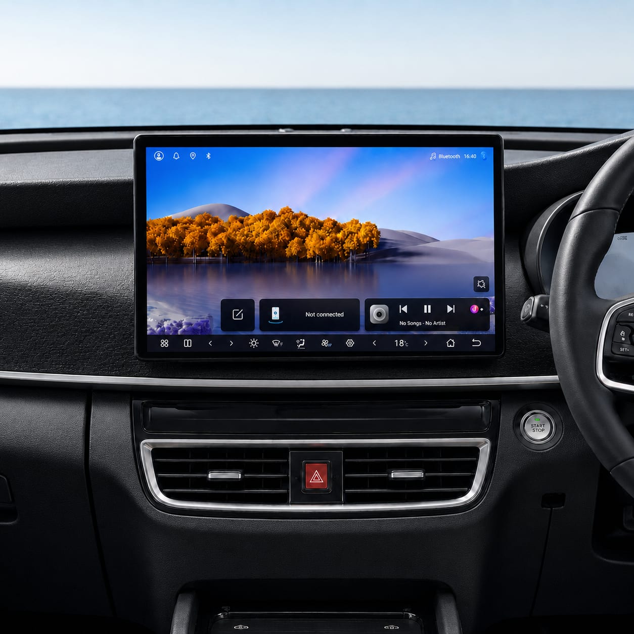 12.8-inch Touchscreen